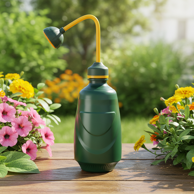 조인메이드 소형 물조리개 화분 분무기, 그린, 1개