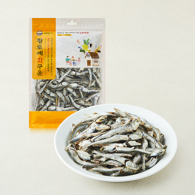 해살이 황토가마에 구운 멸치 국물용, 1개, 300g