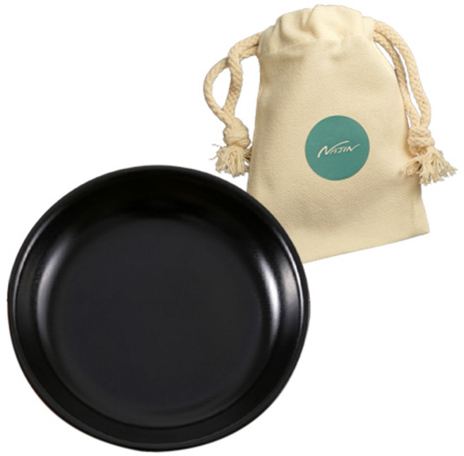 나진 쟁반 도자기 마사지 괄사 + 파우치 세트 NJ021, TYPE02, 1세트