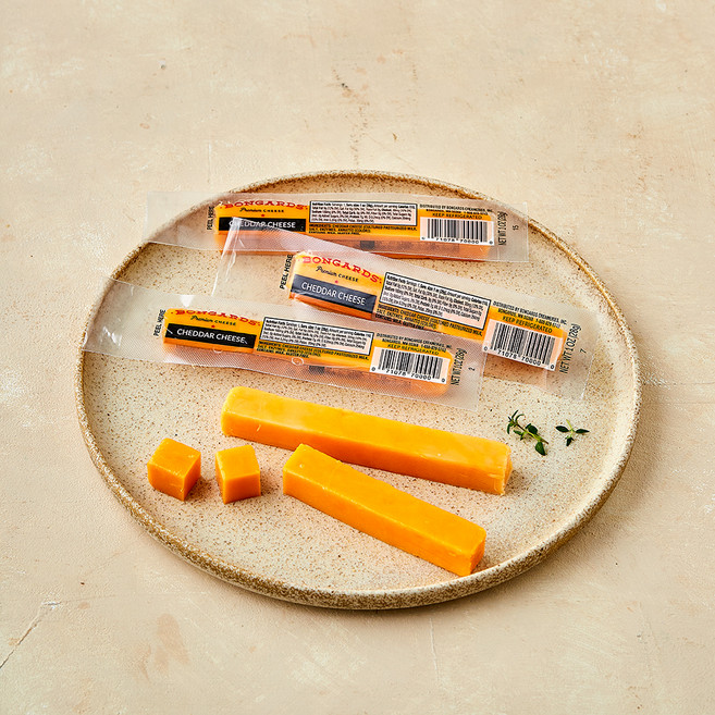 BONGARD 체다 스틱치즈, 28g, 1개, 6개입