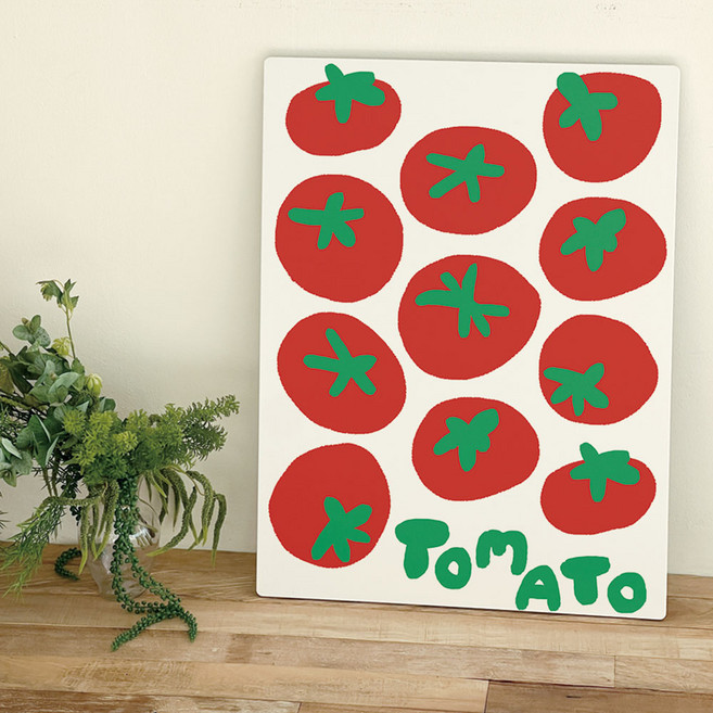 오홀리브 다리 손잡이 액자테이블, 34 토마토들