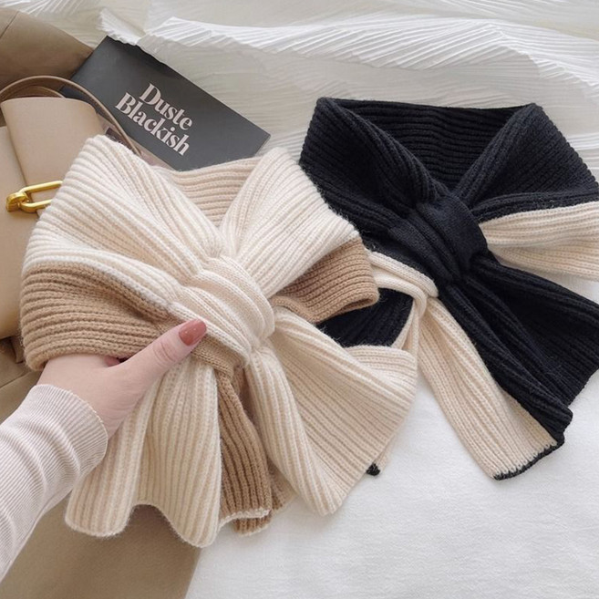 위더스 소프트 쁘띠 투톤 머플러 2종 세트