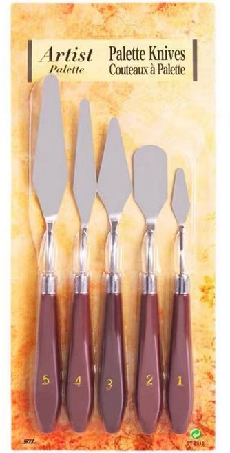 길그리 페인팅 유화 칼 01 5종 세트, 1세트