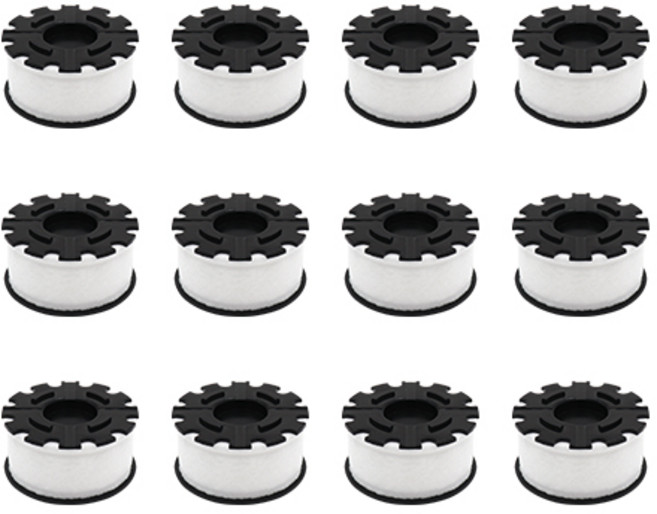아토젯 리필터 세면대 호환 필터, 12개, 세디먼트필터