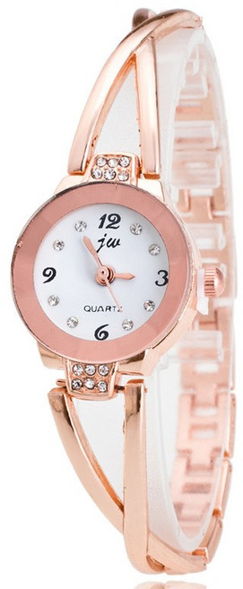 비아워게스트 더블 크로스 메탈 손목시계