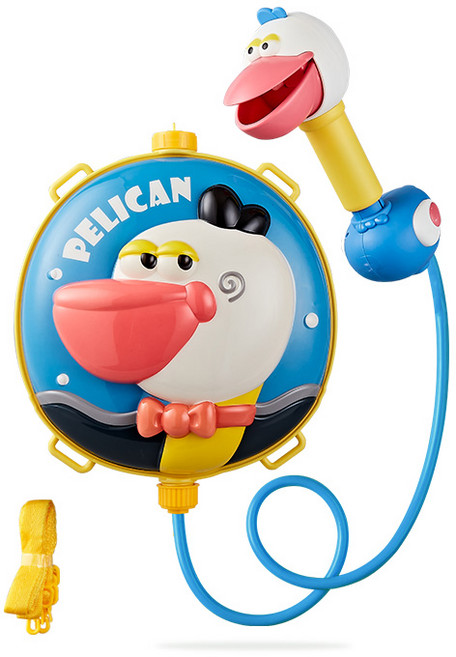 캐릭터 백팩 물총 캐릭터형 1900ML, 1개