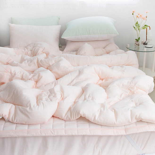 부드러운 렌징 텐셀 모달 옥수수솜 차렵이불