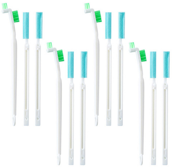 OON 텀블러 틈새 청소솔 가습기 브러쉬 4p + 스틱 8p, 혼합색상, 1세트