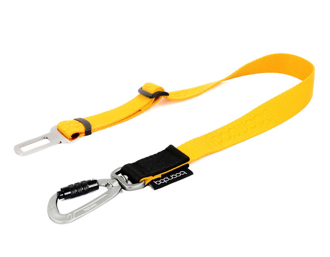 분독 반려동물 세이프티 벨트, 옐로우, 1개