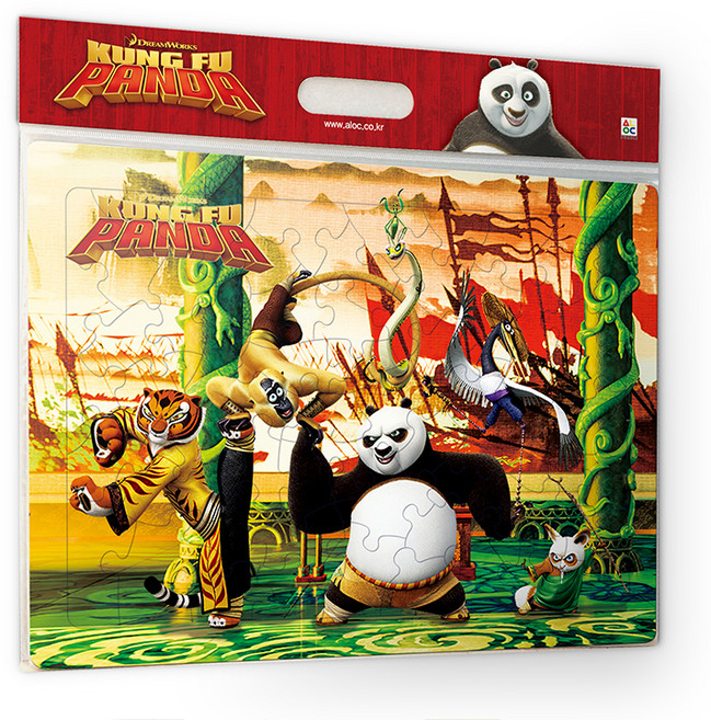 드림웍스 쿵푸팬더 판퍼즐 AL80-120, 1개, 80피스