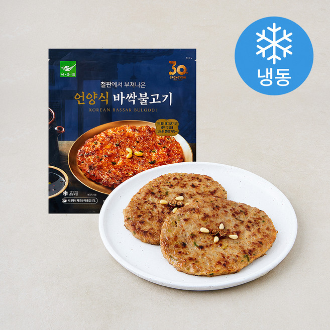 사옹원 언양식 바싹불고기 (냉동), 330g, 1개