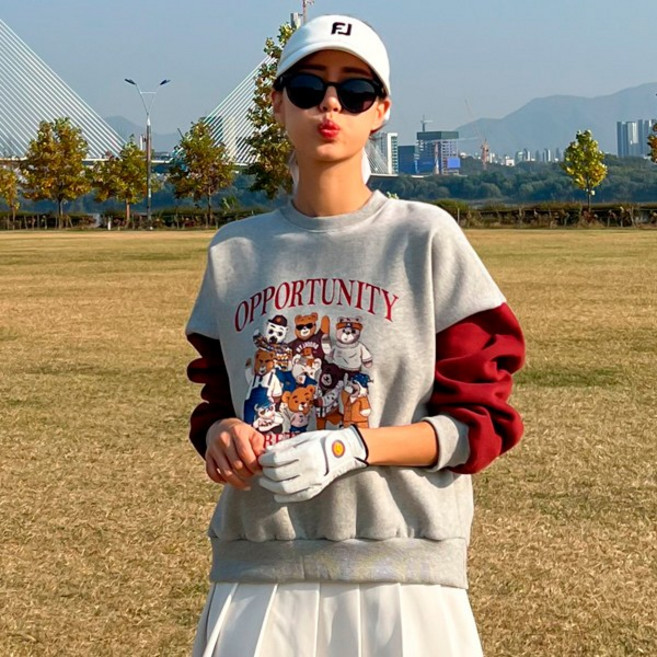 패션풀 GOLF F 오퍼 맨투맨 티셔츠 29045