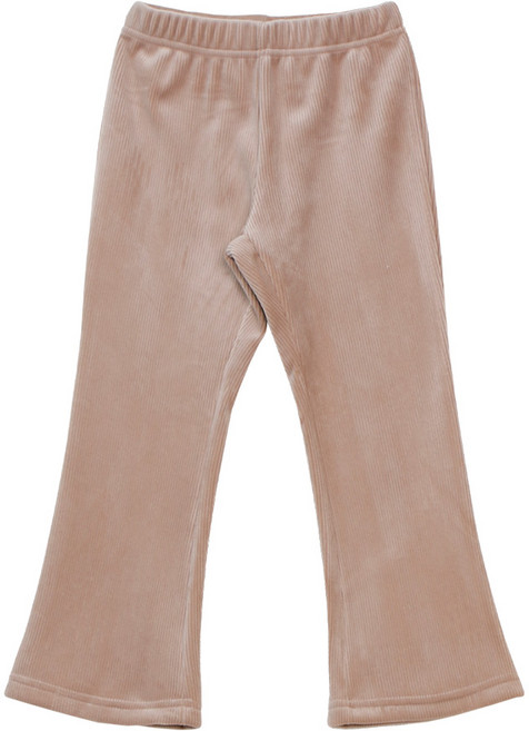 유라비 퍼릴 벨벳 골지 부츠컷 레깅스