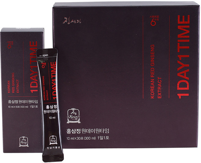 진삼가 홍삼정 원데이 원타임, 30개, 10ml