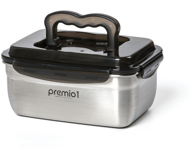 키친아트 스텐304 프리미오1 전해 무연마 김치통 2호, 3.6L, 1개