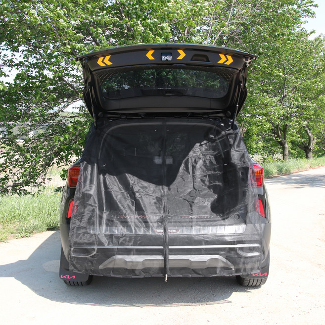 차량용 트렁크 방충망, 블랙