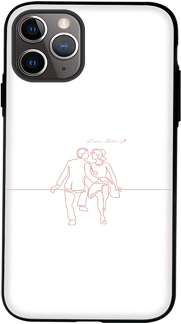 누아트 디자인 러브B 마그네틱 도어범퍼 휴대폰 케이스