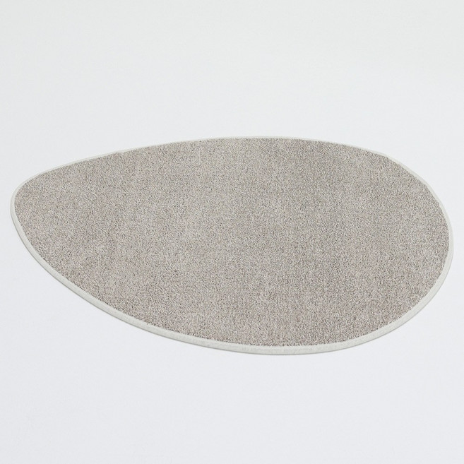 엄마가만든집 페블 비정형 먼지없는 물세탁 미끄럼방지 폴리에스테르 거실 침실 러그