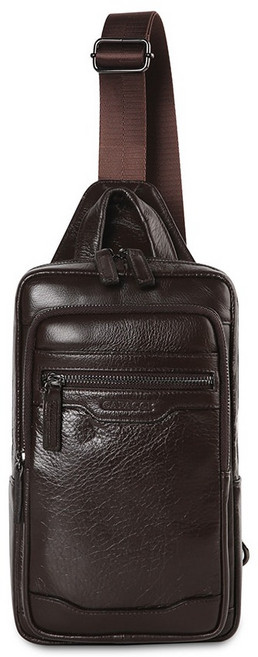 가파치 남성용 가죽 슬링백 YB_CCI19001