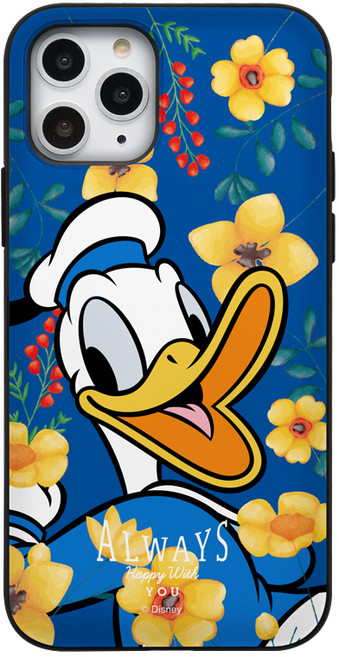 Donald Duck 唐老鴨 迪士尼花朵磁吸門手機殼