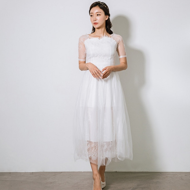 lilydress 極光羽毛洋裝 LD57