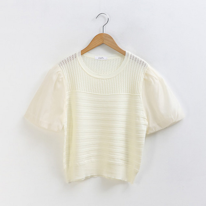 피핀 여성용 단가라 크롭 니트 #111309