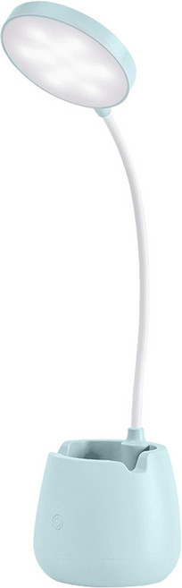 LED筆筒護眼檯燈, 藍色