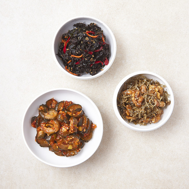 식도감 밑반찬 3종 B세트, 1세트