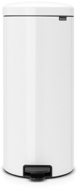 브라반티아 뉴아이콘 페달빈 휴지통 30L, 화이트