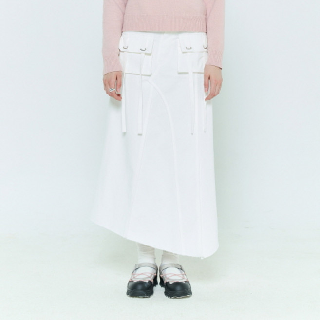 LARTIGENT L6 POCKET SLIT SKIRT