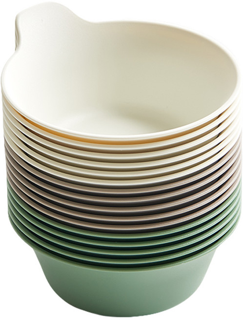 이지앤프리 무드온 감성을켜다 그릇 S 3종 x 5p 세트, 플라워화이트 + 포레스트그린 + 우드그레이, 1세트