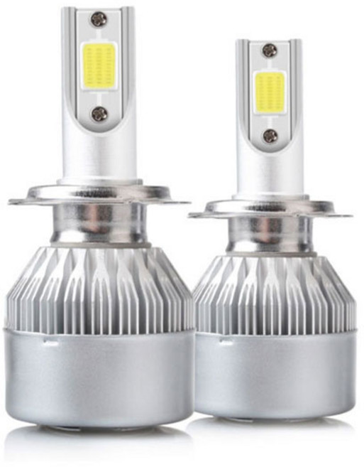 차량용 led 전조등 6000루멘 6000k, H7, 2개, H7