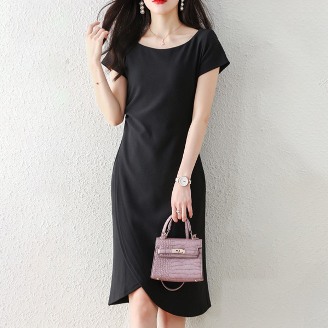 포플러앤씨 여성용 티포이 빅사이즈 랩핑 원피스 P25SMOPS031310