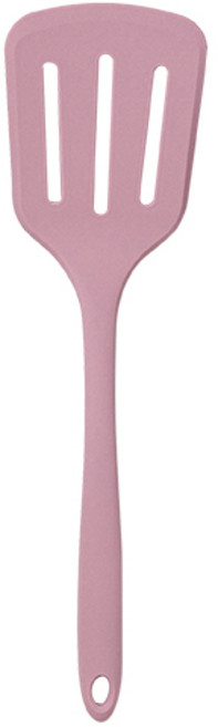 키친팩토리 프리미엄 파스텔 실리콘 와이드 뒤집개, 다크핑크, 1개