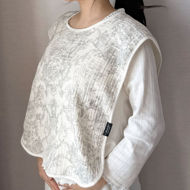 쉐리네뜨 엄마턱받이 수유 앞치마 트림패드