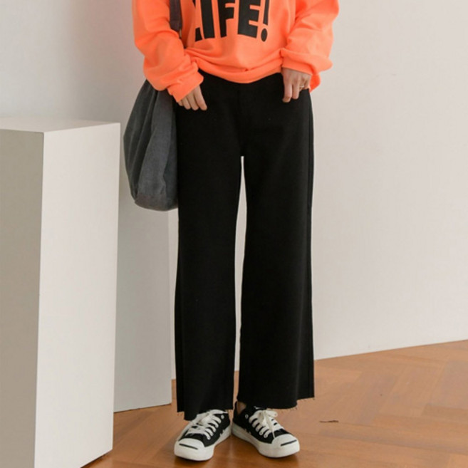 여성용 라라온 할로이 투버튼 청바지