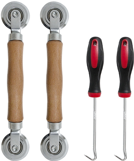 베이루 방충망 롤러 + 오링플러 세트, 2세트