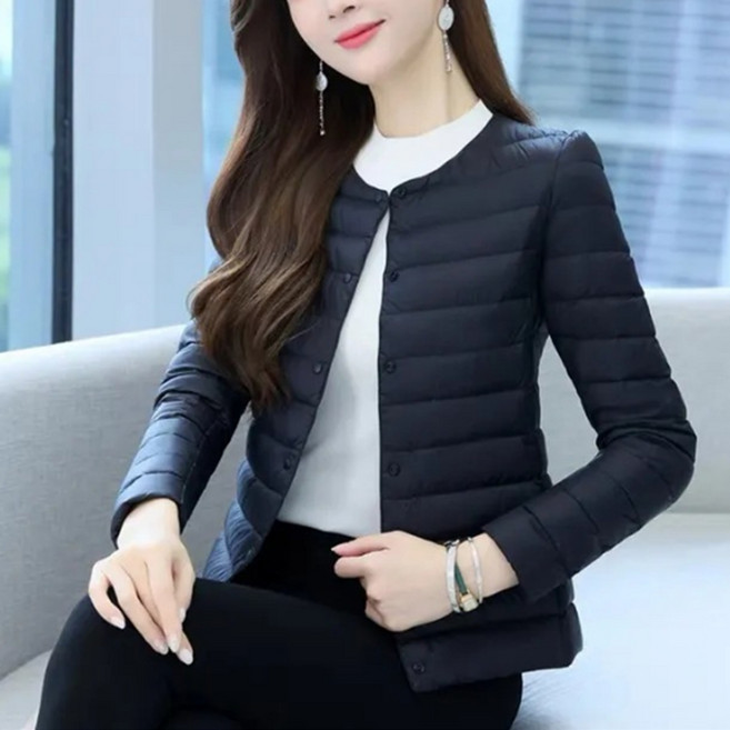 리치언니 여성용 경량 이너 패딩 점퍼