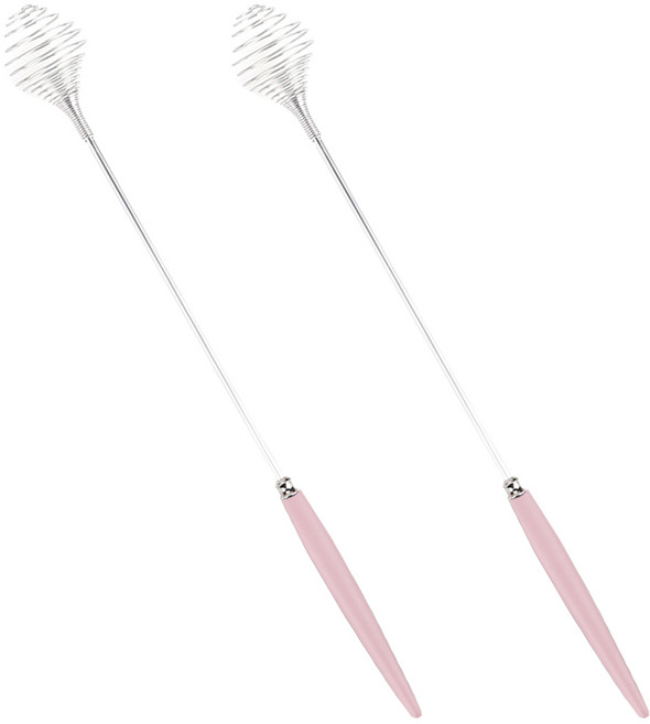 보겐 몽블랑 에펠 미니거품기 샤틴, 핑크, 2개