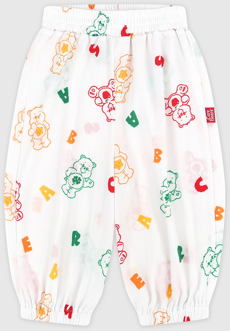 케어베어 아동용 냉감 통기성 알파벳 케어베어즈 쿨링 조거팬츠