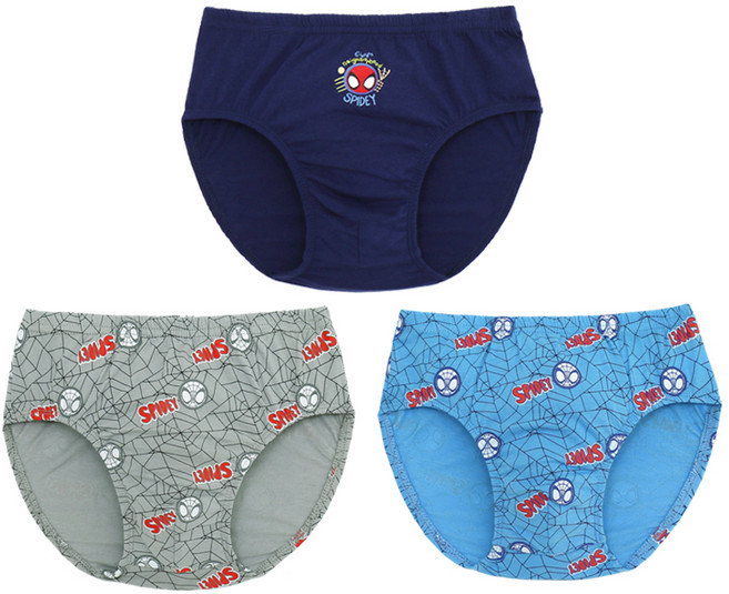 Premiet farm 蜘蛛人印花兒童內褲 3件組