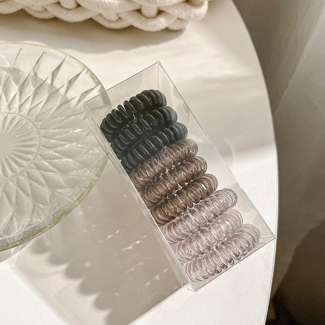 걸핀스 자국없는 스프링 데일리 케이스 머리끈 9p 세트 1077