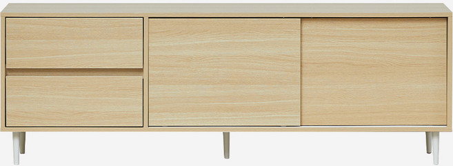 파로마 미라쥬 거실장 1500 방문설치, 오크