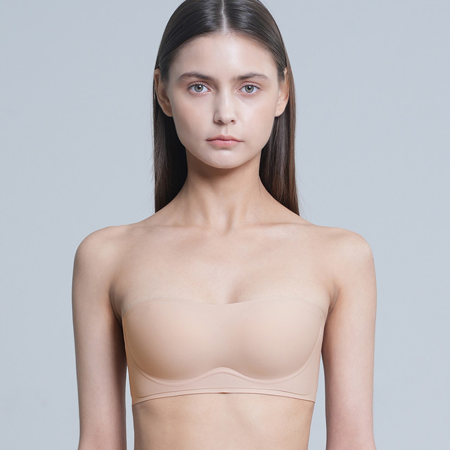 하루반 홀드 오프숄더 튜브탑 브라