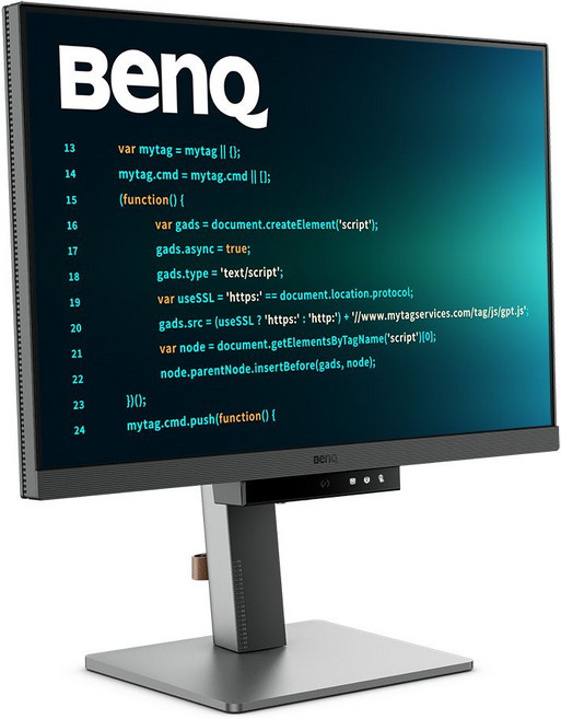 BenQ 明基 RD Series 24.1" 護眼 Coding 顯示器 16:10 IPS 2560 x 1600 黑色 RD240Q