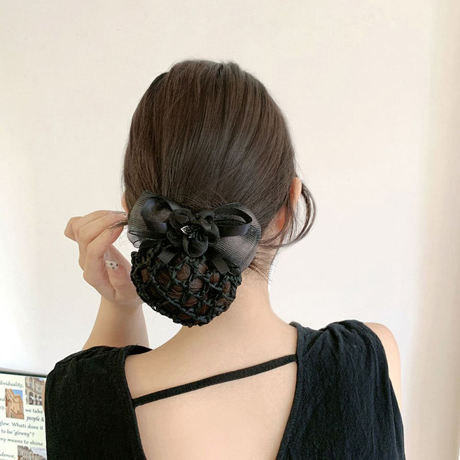 스타일플래닛 쉬폰 굵은 머리망