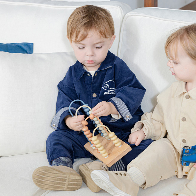 타티네쇼콜라 유아용 BT 폴리 점프슈트 N