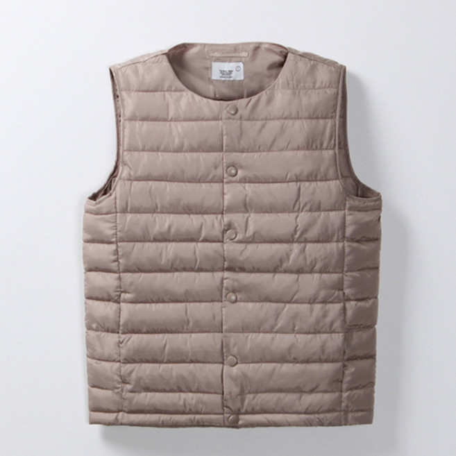 레이먼 이오라 라운드넥 경량 패딩 조끼