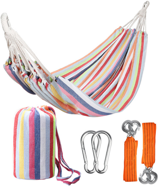 캠핑 해먹 풀세트, 레인보우듀