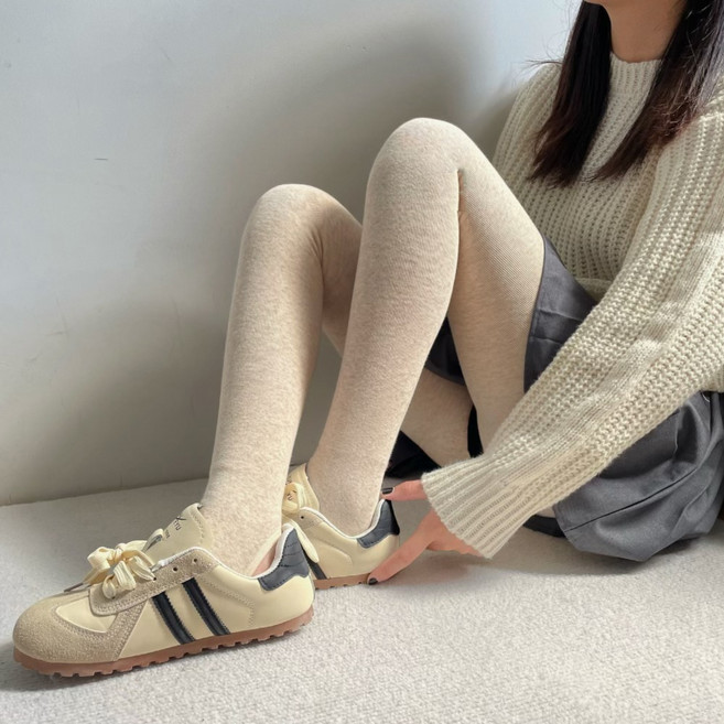 더시럽 여성용 애셔 따뜻 기모 도톰 유무발 팬티 스타킹